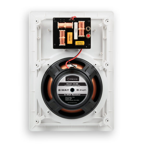 Micca M-8S 8-Inch In-Wall Speaker (Each, White) - Image 5