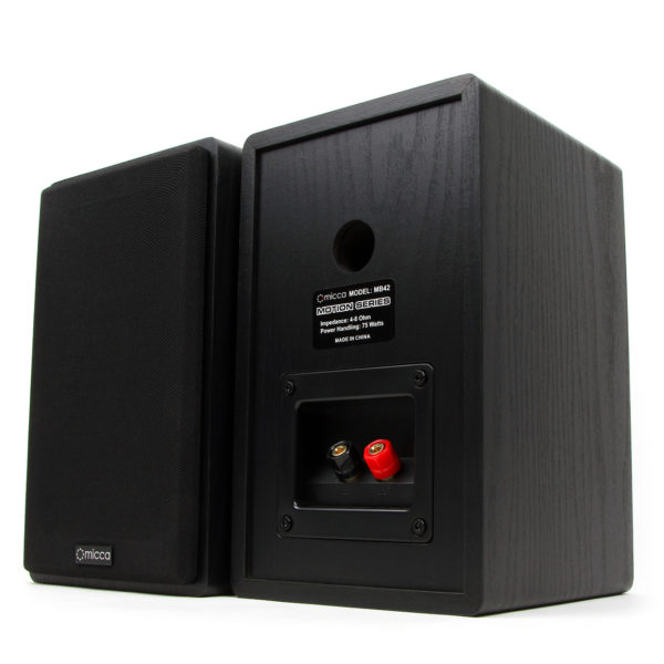 Micca MB42 4-Inch Bookshelf Speaker (Pair) - Image 3