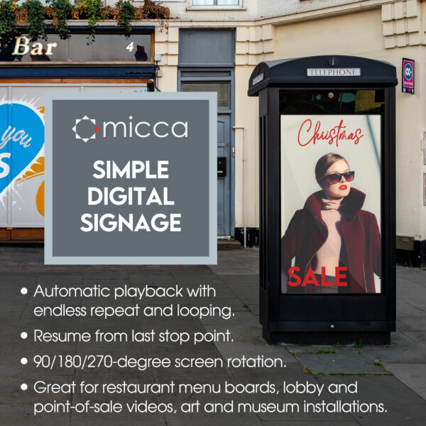 Micca 4K Digital Media Player - Image 3